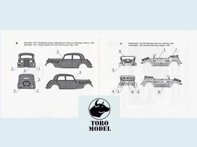 Mercedes 170V und VW-Kübelwagen