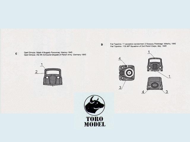 Opel Olympia und Fiat Topolino