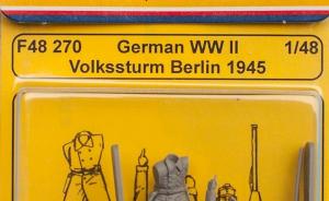 German WWII Volkssturm Berlin 1945