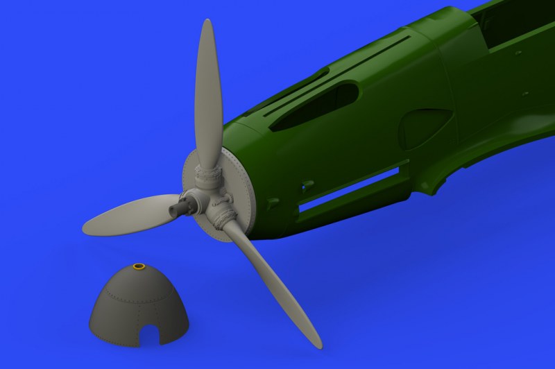 Eduard Brassin - Bf 109F propeller EARLY