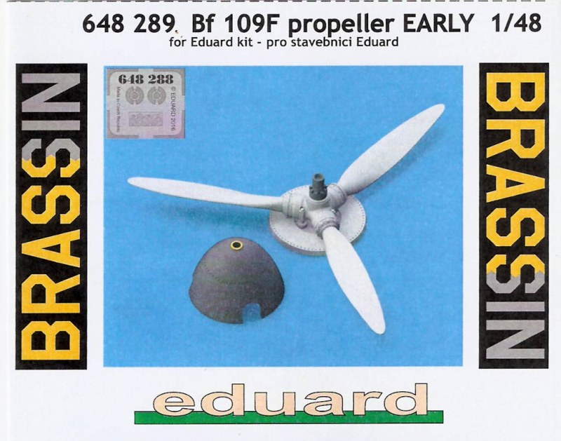 Eduard Brassin - Bf 109F propeller EARLY