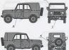 UAZ 469, 18th airborne battalion, 6th Airborne Division