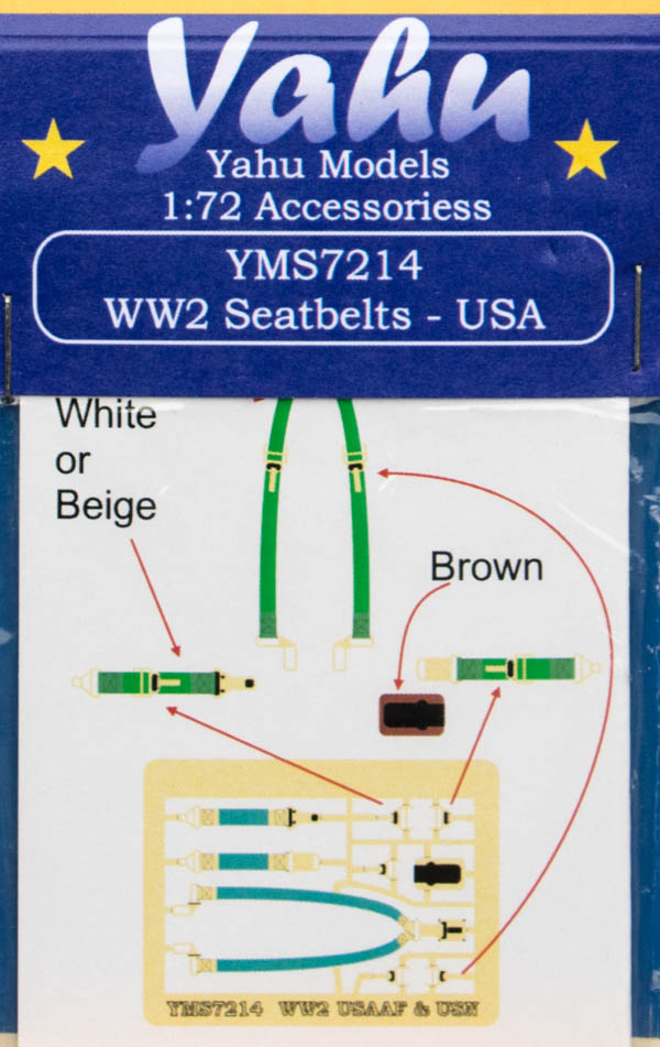 Yahu Models - WW2 Seatbelts USA