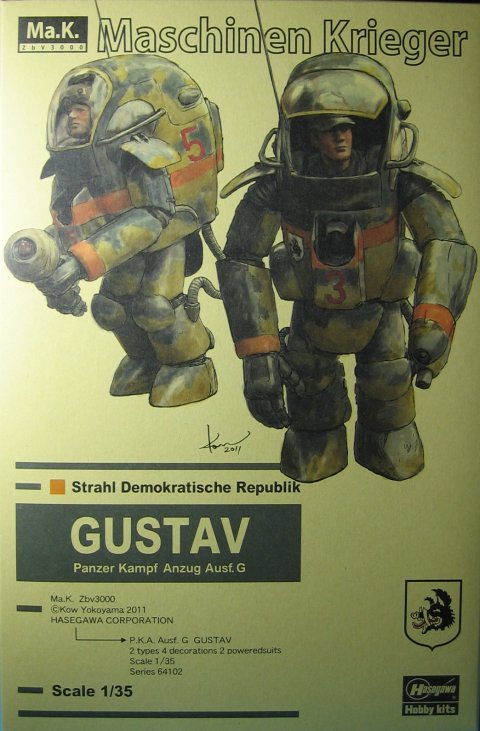 Hasegawa - Ma.K. ZbV 3000 Gustav P.K.A. Ausf.G