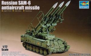 Russian SAM-6 antiaircraft missile