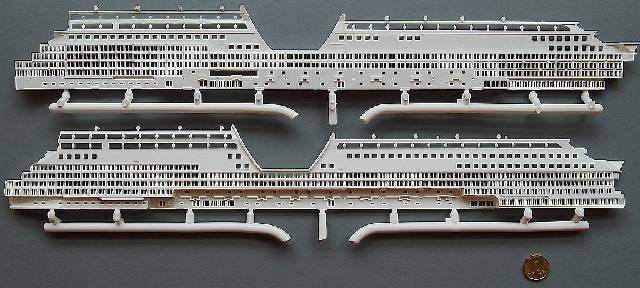 Revell - Cruisership AIDAdiva, AIDAbella, AIDAluna