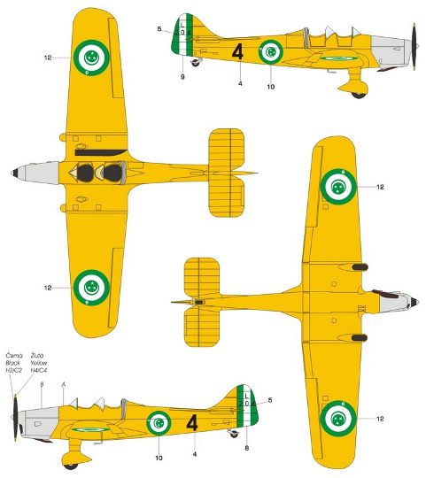 Special Hobby - Miles M.14 Hawk III/ Magister Mk.I