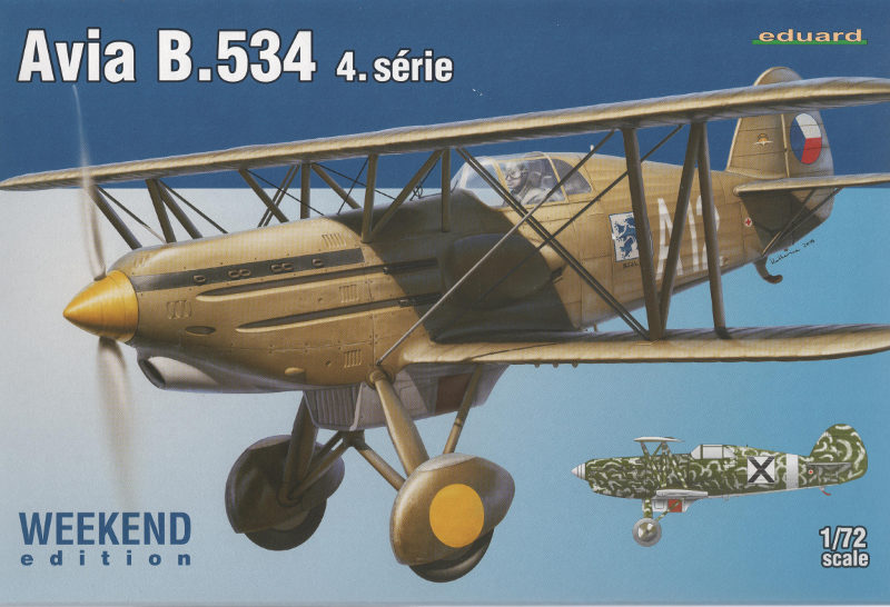 Eduard Bausätze - Avia B.534 4. série