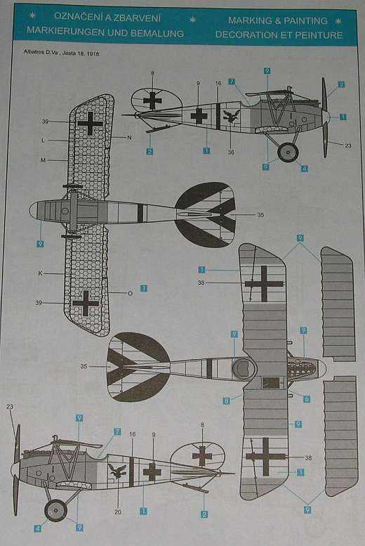 Eduard Bausätze - Albatros D.V