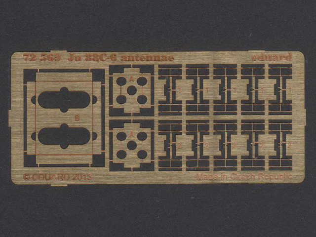 Eduard Ätzteile - Ju 88C-6 antennae
