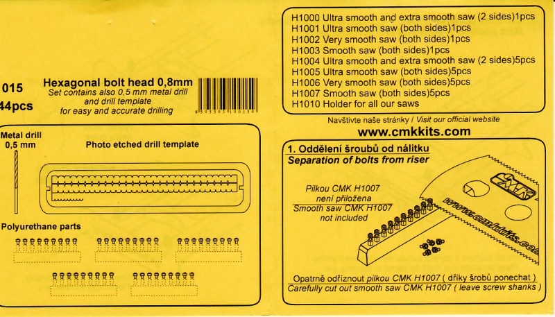 CMK - Hexagonal Bolt Head