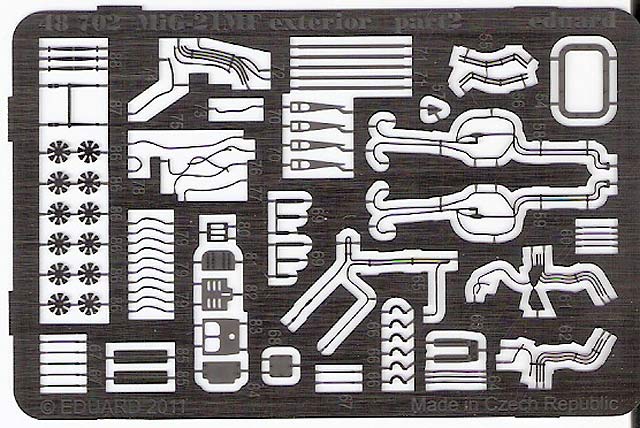 Eduard Ätzteile - MiG-21MF exterior