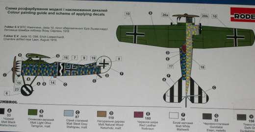 Roden - Fokker E.V/D.VIII