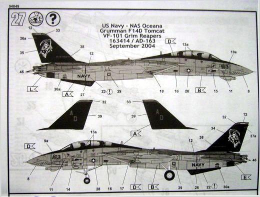 Revell - F-14D Super Tomcat