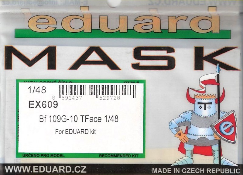 Eduard Mask - Bf 109G-10 TFace Masken