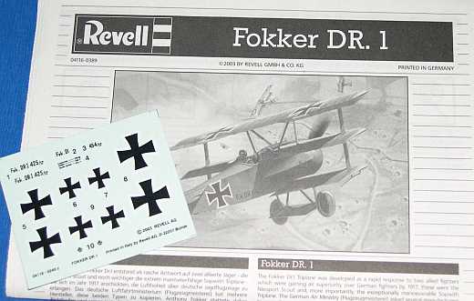 Revell - Fokker Dr.1