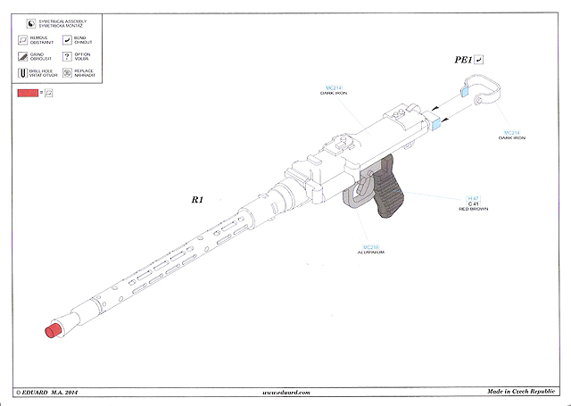 Eduard Brassin - MG 81 gun