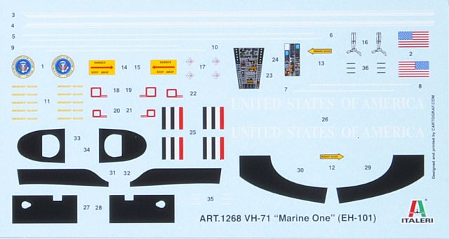 Italeri - VH-71 Marine One