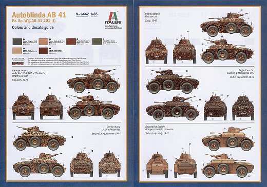 Italeri - Autoblinda AB 41 - Pz.Sp.Wg. AB 41 201(i)