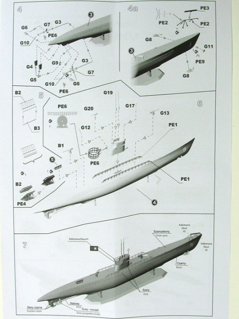 Mirage Hobby - U-511 IXC (Turm I + WGr42)