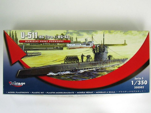 Mirage Hobby - U-511 IXC (Turm I + WGr42)