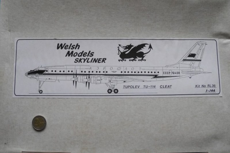 Welsh Models - Tupolev Tu-114 Cleat