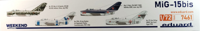 Eduard Bausätze - MiG-15bis