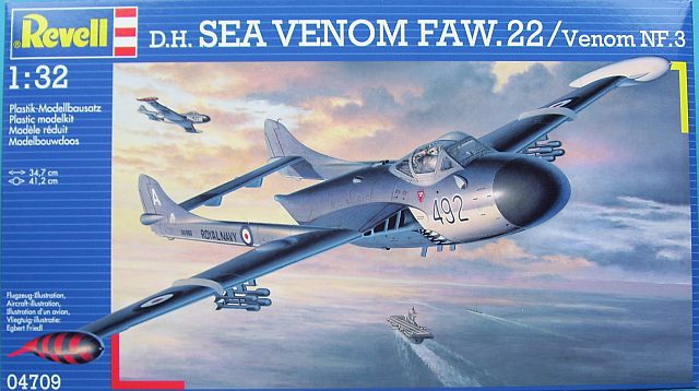 Revell - D.H. Sea Venom FAW.22 / Venom NF.3