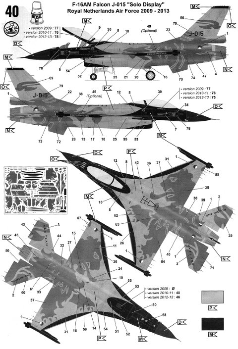 Revell - F-16 MLu "Solo Display"