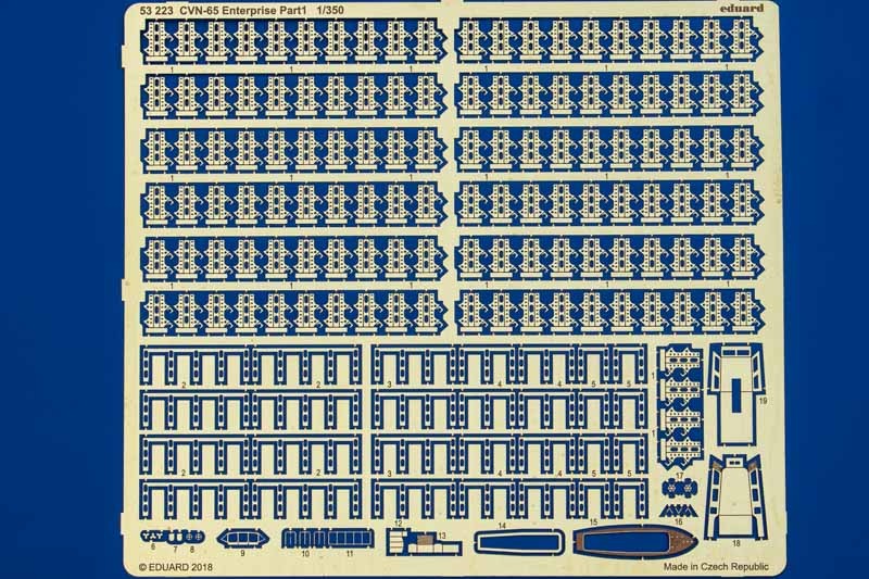 Eduard Ätzteile - CVN-65 Enterprise pt.1