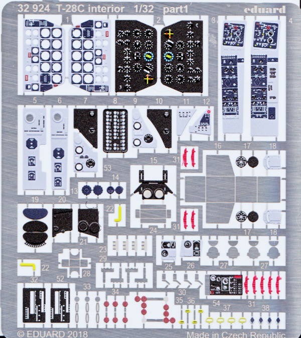 Eduard Ätzteile - T-28C Trojan