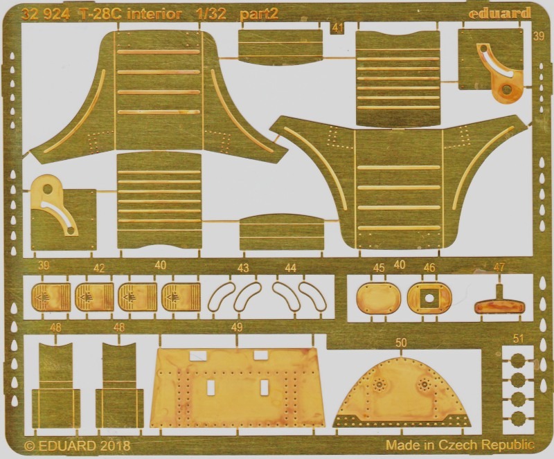 Eduard Ätzteile - T-28C Trojan
