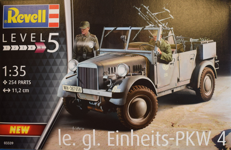 Revell - le. gl. Einheits-PKW 4