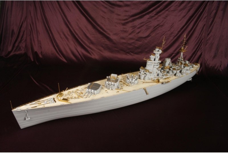HMS Battleship Nelson detail-up set DX pack