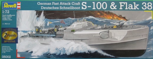 Revell - Schnellboot S-100 & Flak 38
