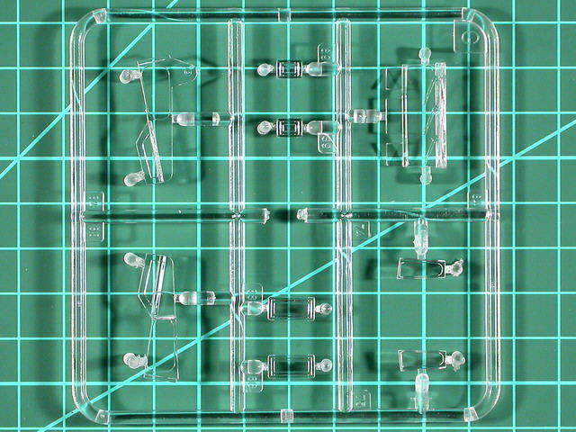 Spritzling G - die transparenten Teile für 'vollen Durchblick'