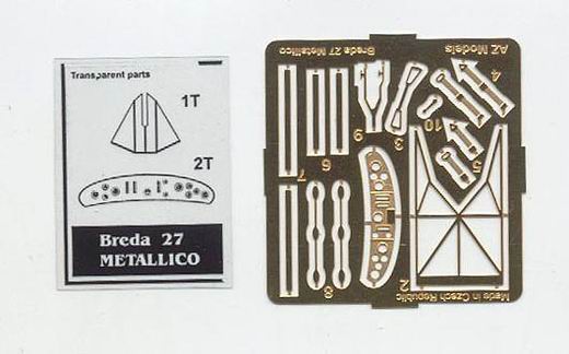 AZ model - Breda 27 Metallico, Prototipo