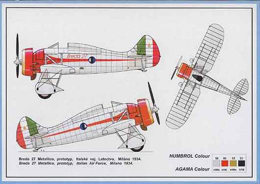 AZ model - Breda 27 Metallico, Prototipo