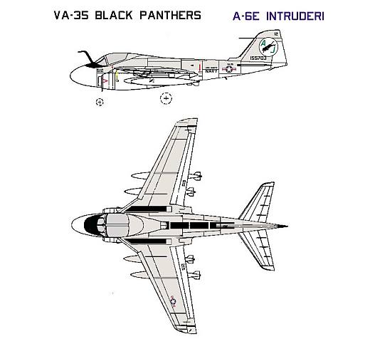 Starfighter Decals - Airwing CW-8 für USS Nimitz