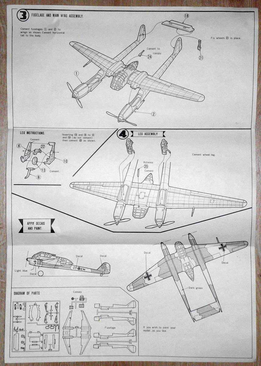 Aoshima - Focke-Wulf Fw 189 A-1