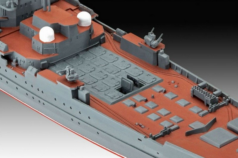 Foto des gebauten und lackierten Modells. (Quelle: Revell/ Revell.de)