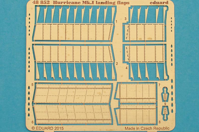 Eduard Ätzteile - Hurricane Mk. I landing flaps