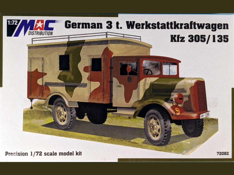 MAC Distribution - German 3t Werkstattwagen Kfz 305/135