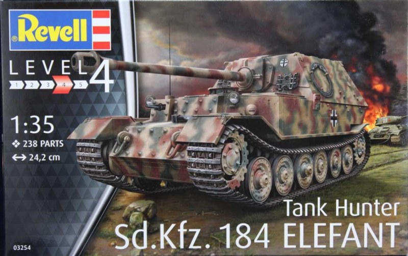 Revell - Tank Hunter Sd.Kfz. 184 Elefant