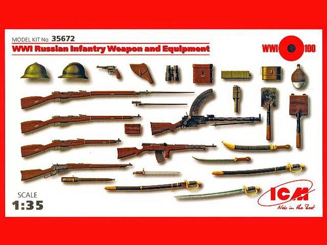 ICM - WWI Russian Infantry Weapon and Equipment