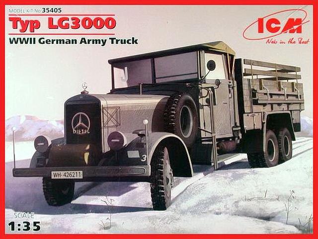 ICM - Typ LG3000 - WWII German Army Truck
