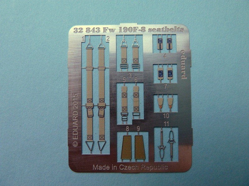 Eduard Ätzteile - Fw 190F-8 interior S.A.