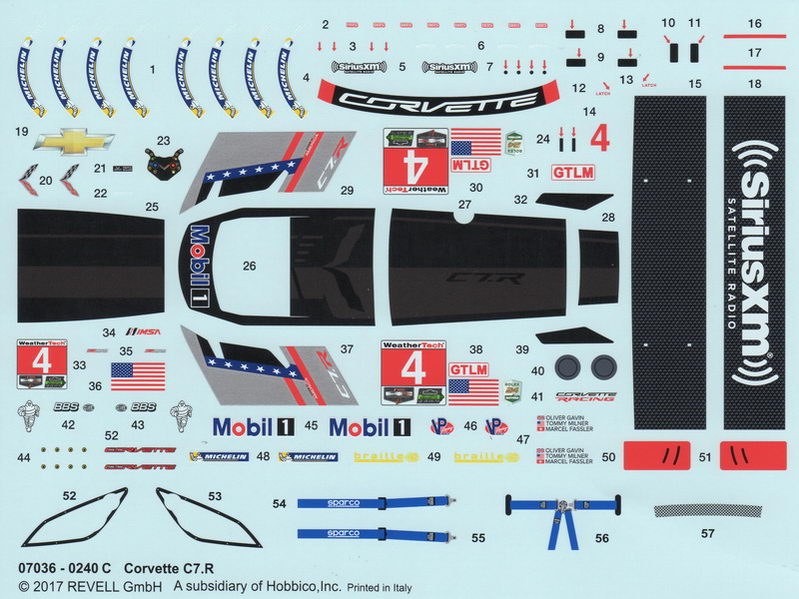 Revell - Corvette C7.R