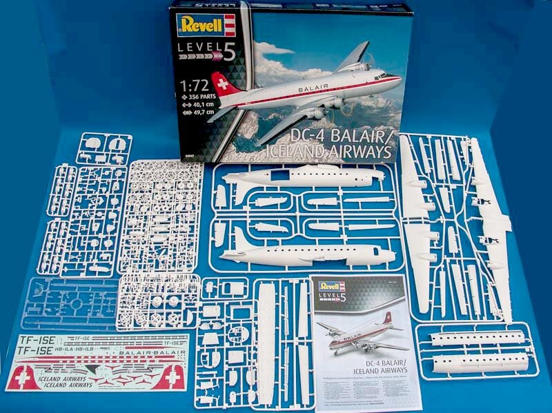 Revell - DC-4 Balair / Iceland Airways