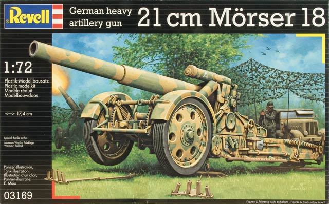 Revell - 21cm Mörser 18